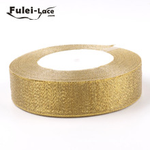 Newest Arrival Golden Ribbon Lace